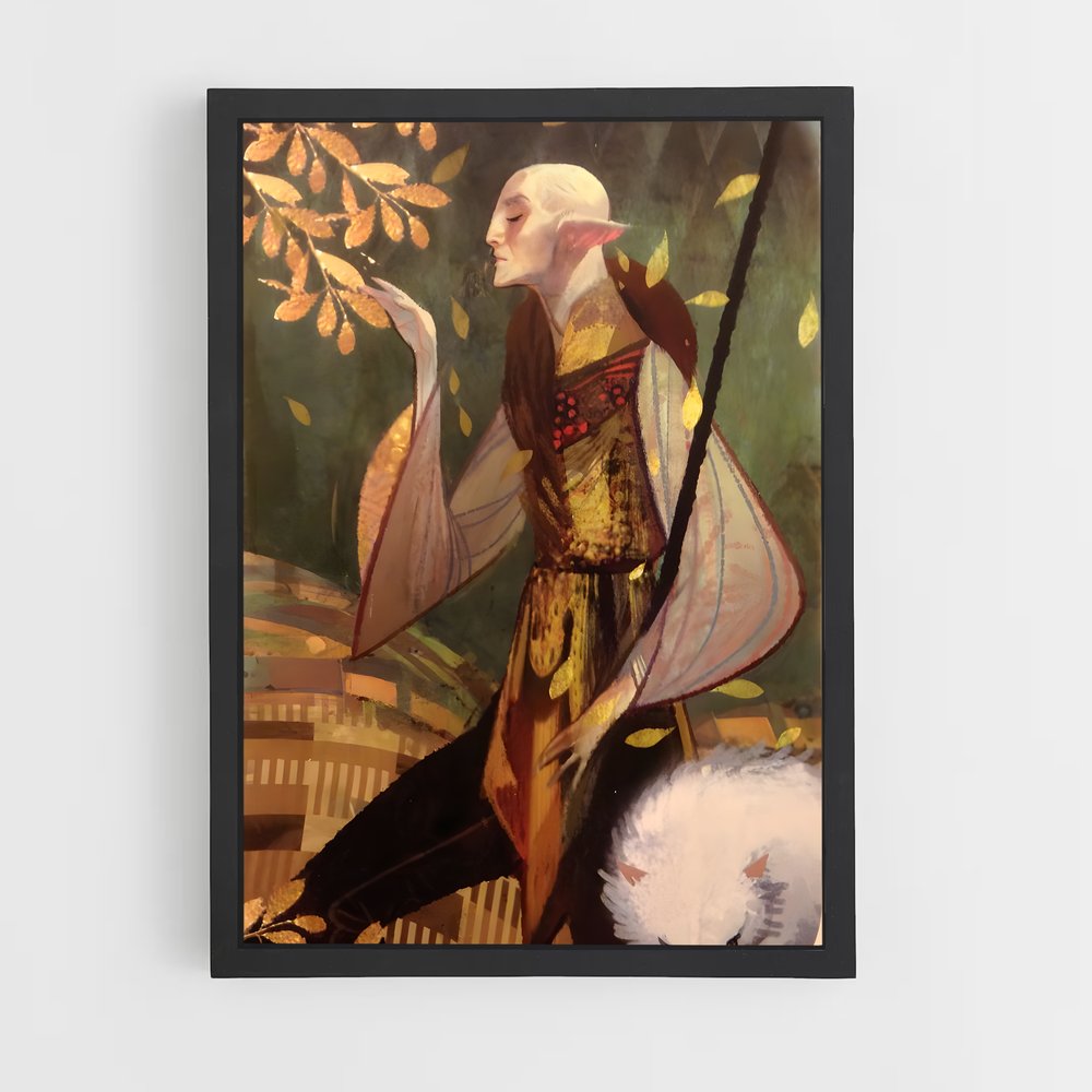 Poster L'Élégance des Dragons – affiche Dragon age (vue 2)